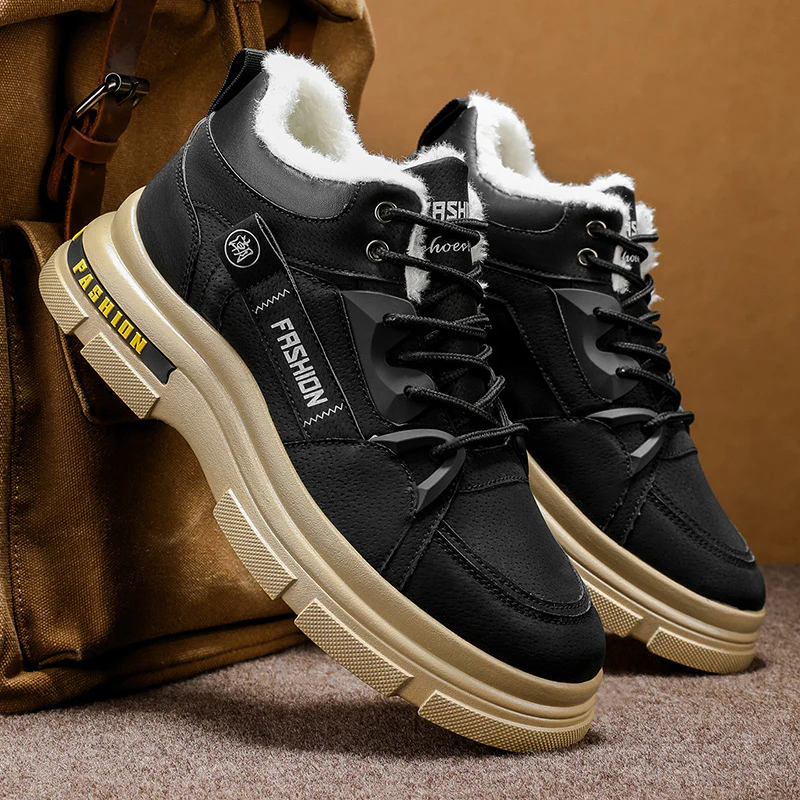 Damen Winter Sneakers mit kuscheligem Innenfutter und robustem Sohlenprofil Heidi Mode - Image 2