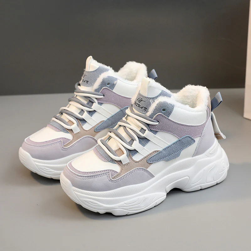 Damen Winter Sneakers mit kuscheligem Innenfutter und sportivem Design Heidi Mode - Image 7