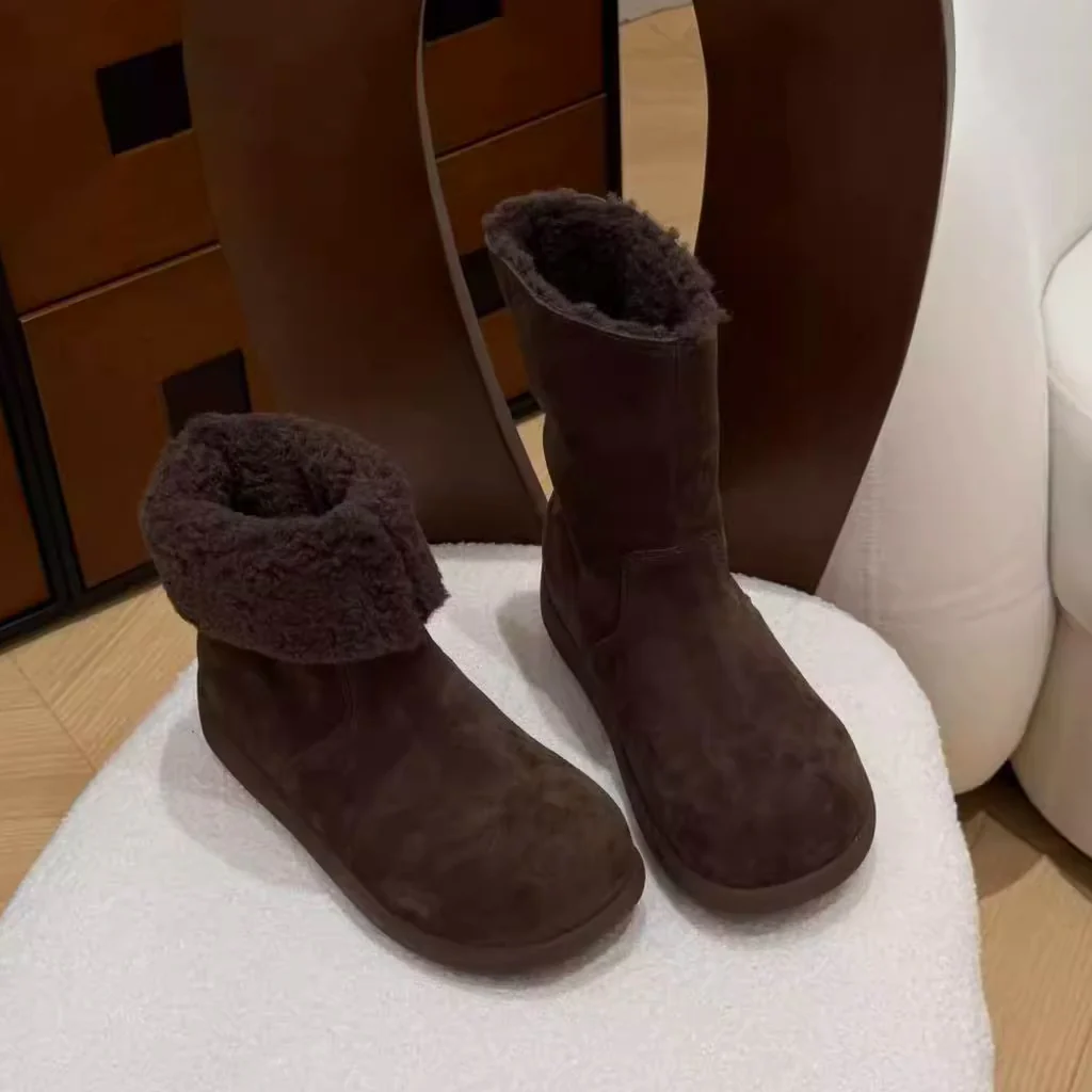 Damen Winterboots mit kuscheligem Innenfutter und rutschfester Sohle Heidi Mode - Image 6