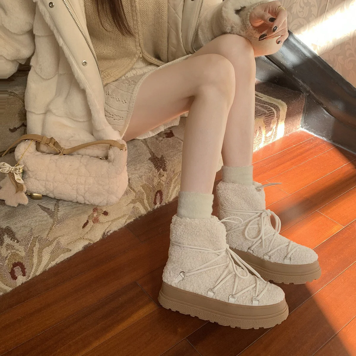 Damen Winterboots mit kuscheligem Innenfutter und rutschfester Sohle Heidi Mode - Image 2