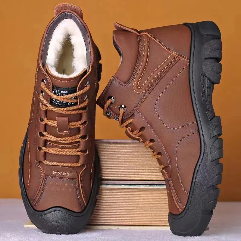 Damen Winterfestige Schnürstiefel mit isolierendem Innenfutter und rutschfester Profilsohle Heidi Mode - Image 2