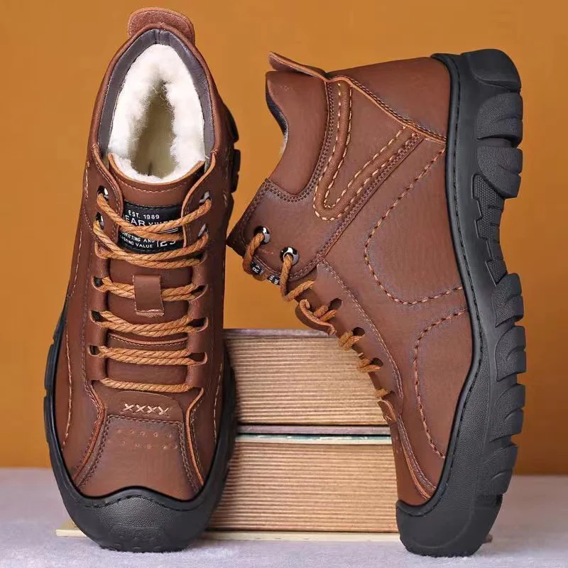 Damen Winterfestige Schnürstiefel mit isolierendem Innenfutter und rutschfester Profilsohle Heidi Mode - Image 6