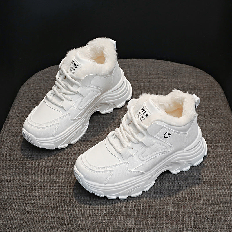 Damen Winterliche Chunky Sneakers mit kuscheligem Innenfutter Heidi Mode - Image 2