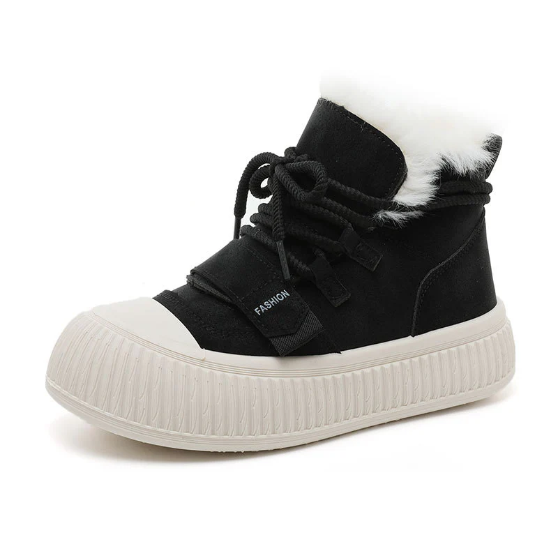 Damen Winterliche High-Top Sneakers mit kuscheligem Innenfutter Heidi Mode - Image 5