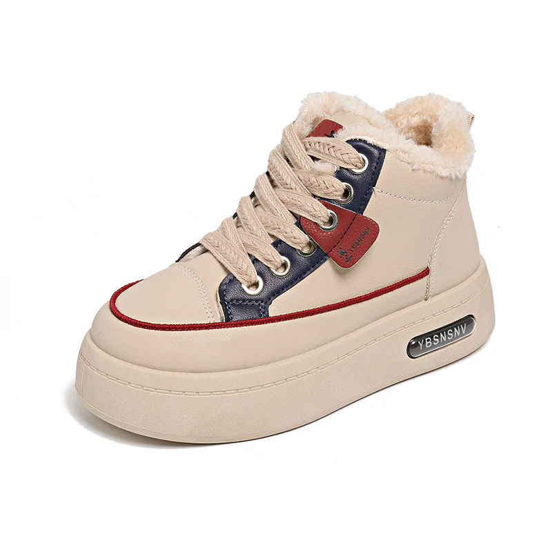 Damen Winterliche High-Top Sneakers mit kuscheligem Innenfutter und dämpfender Sohle Heidi Mode - Image 8