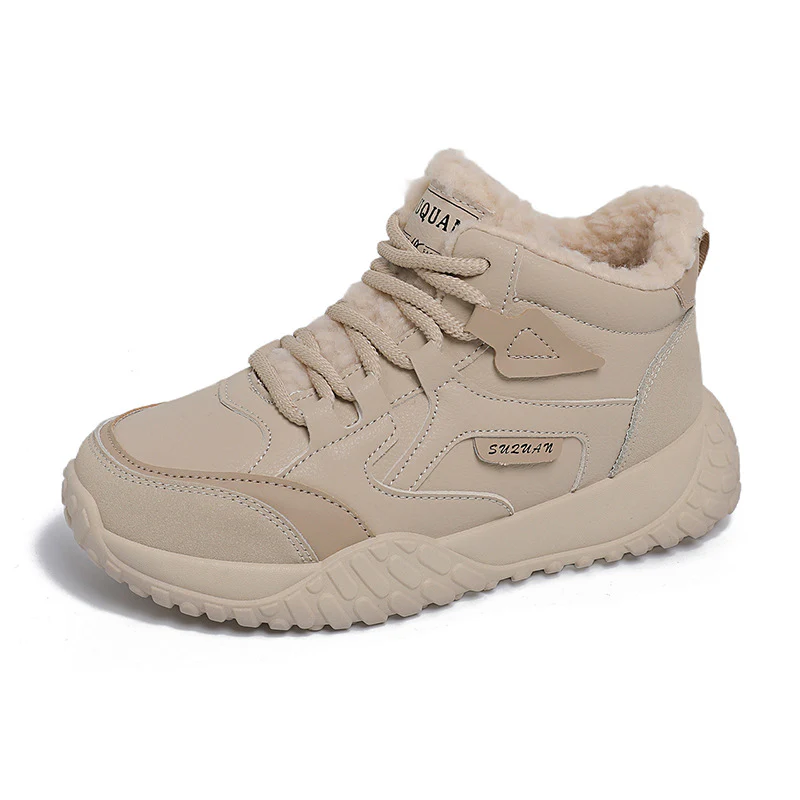 Damen Winterliche High-Top Sneakers mit weichem Innenfutter und rutschfester Sohle Heidi Mode - Image 7