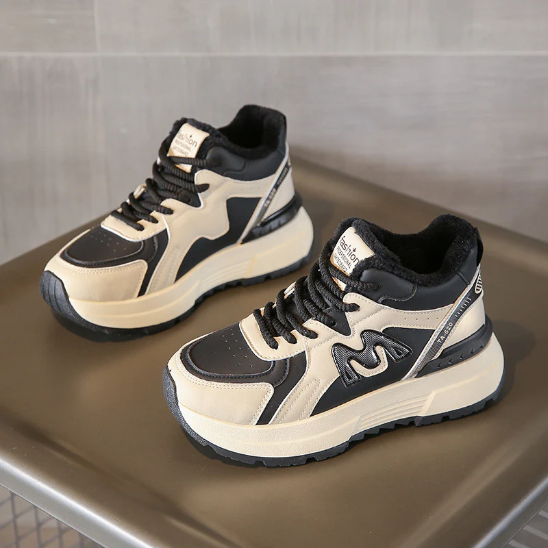 Damen Winterliche Sneaker mit kuscheligem Innenfutter und rutschfester Sohle Heidi Mode - Image 7
