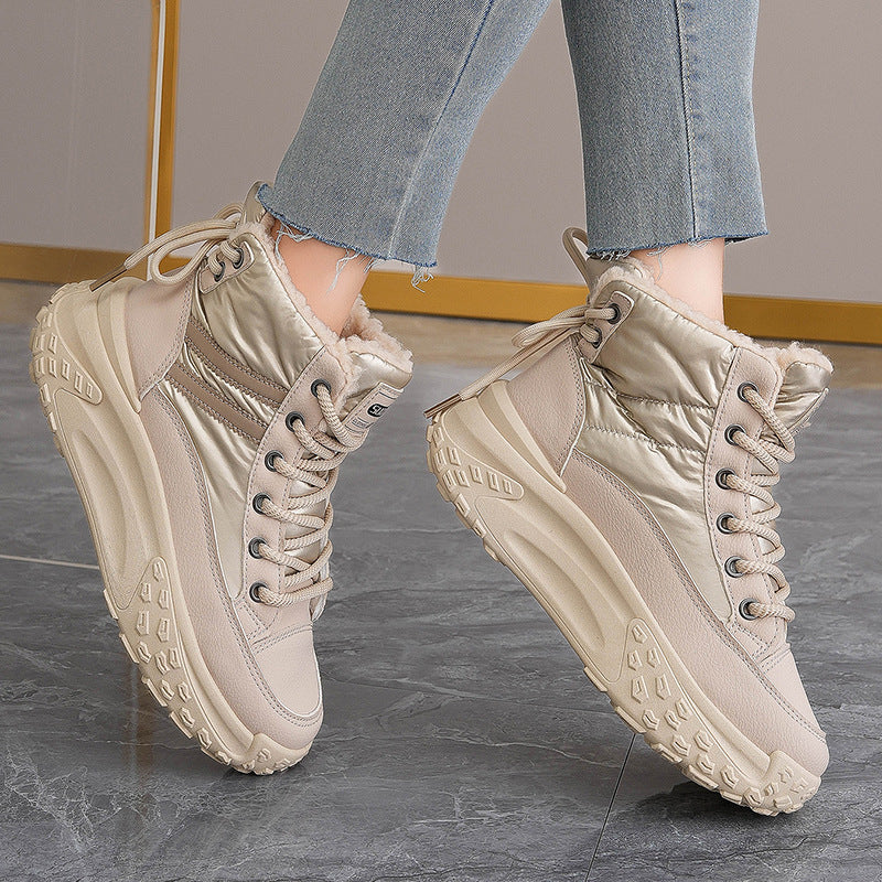 Damen Winterliche Sneakers mit hohem Schaft Heidi Mode - Image 2