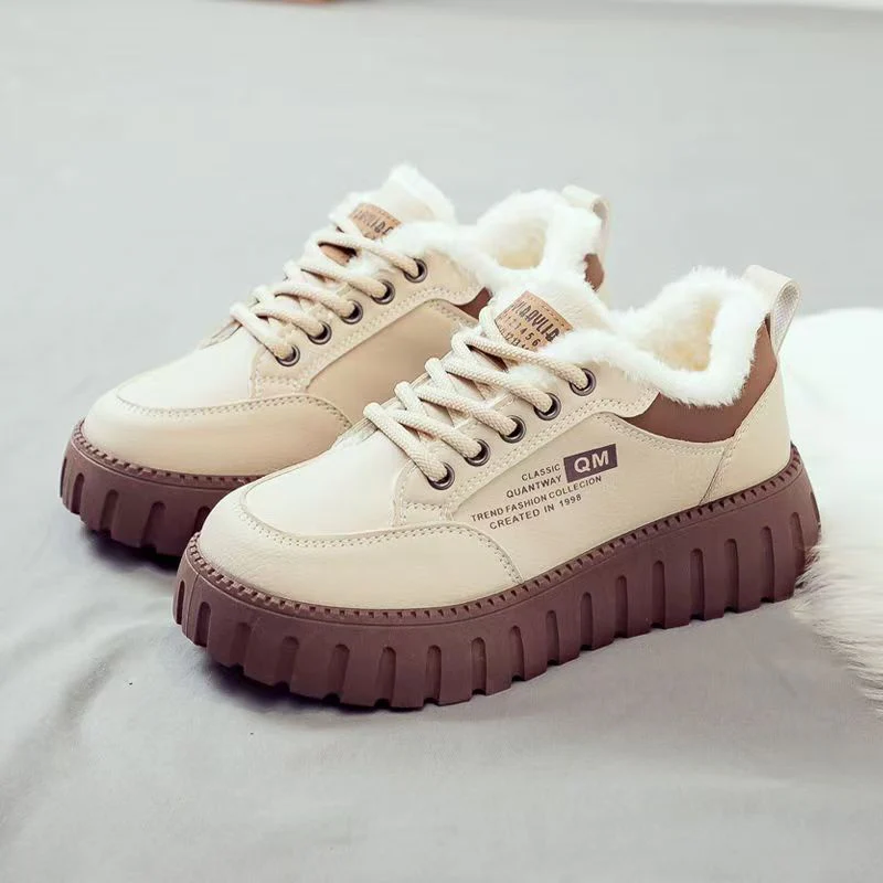 Damen Winterliche Sneakers mit kuscheligem Fleece-Futter und rutschfester Sohle Heidi Mode - Image 4