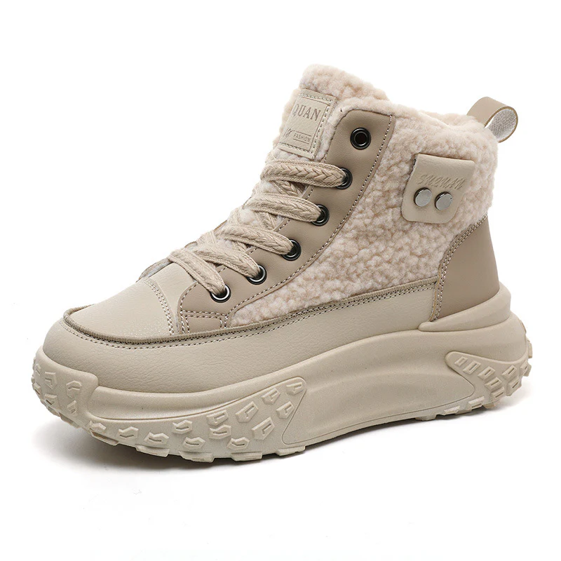 Damen Winterliche Sneakers mit kuscheligem Innenfutter und rutschfester Sohle Heidi Mode - Image 5