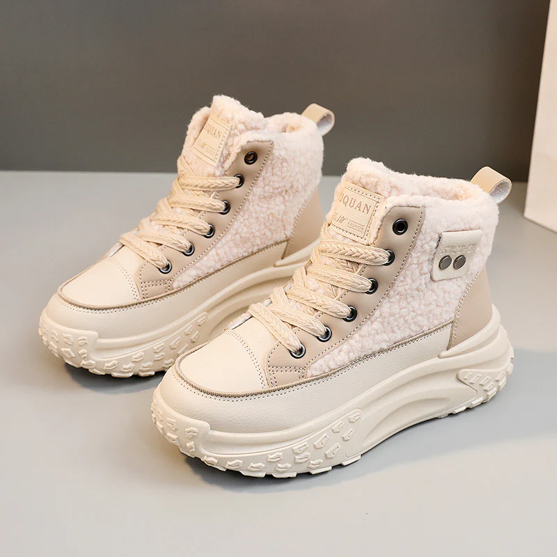 Damen Winterliche Sneakers mit kuscheligem Innenfutter und rutschfester Sohle Heidi Mode - Image 7
