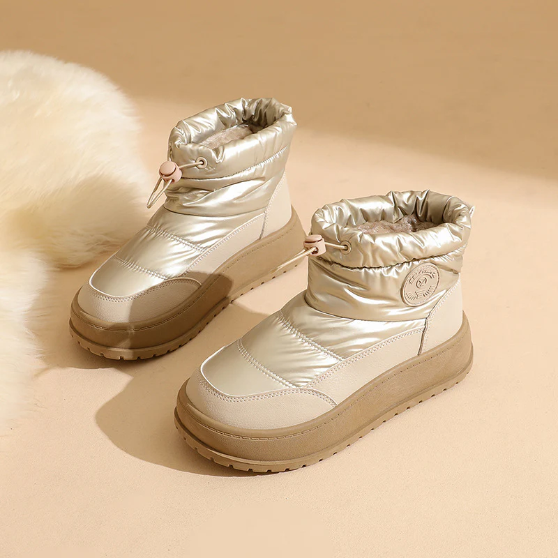 Damen Winterliche Stiefel mit dämpfendem Sohlenprofil und elastischem Schaft Heidi Mode - Image 2