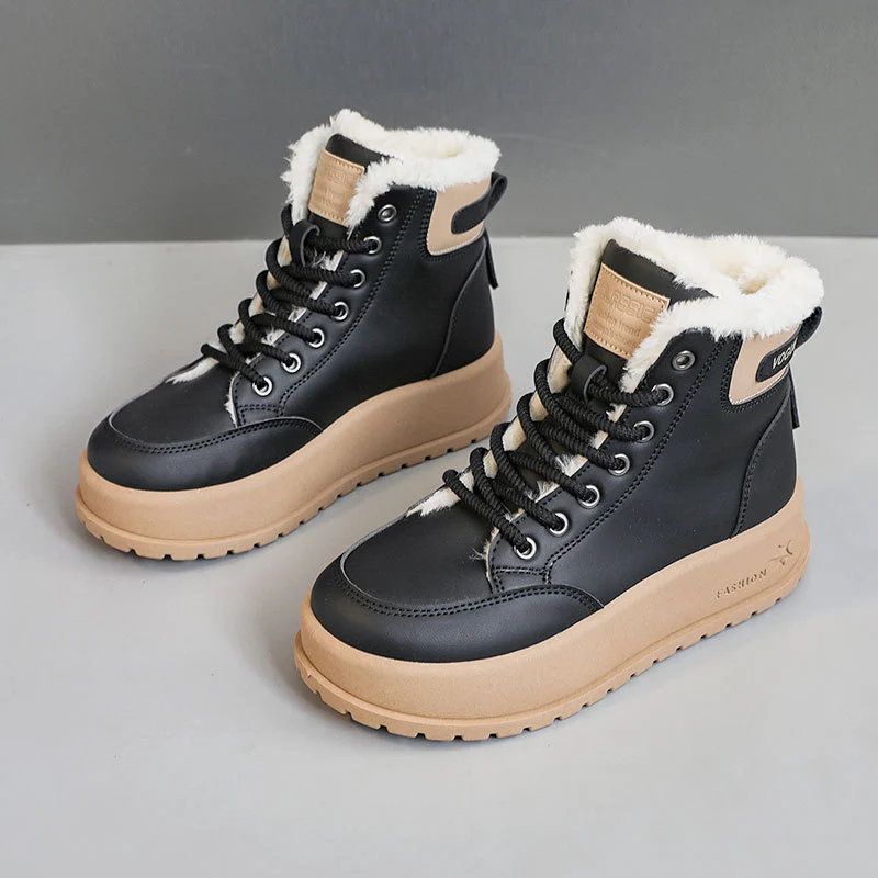 Damen Winterliche Stiefel mit kuscheligem Fleece-Futter und rutschfester Sohle Heidi Mode - Image 6