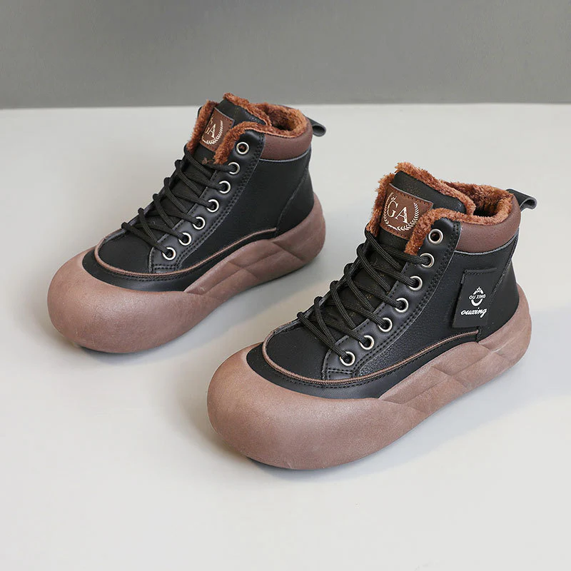 Damen Winterliche Stiefel mit weichem Fleece-Futter und rutschfester Sohle Heidi Mode - Image 6
