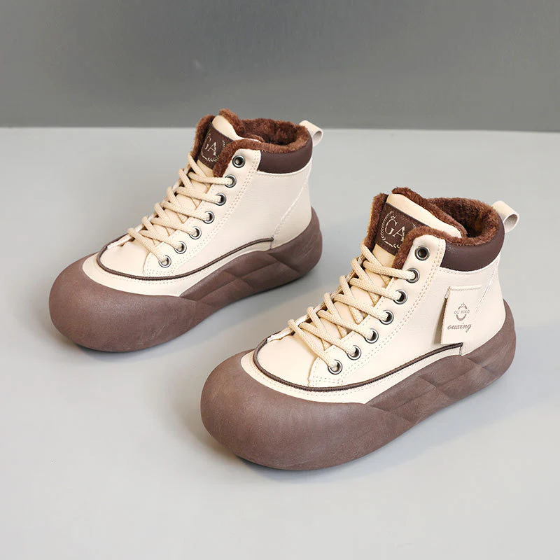 Damen Winterliche Stiefel mit weichem Fleece-Futter und rutschfester Sohle Heidi Mode - Image 7