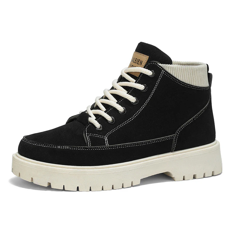 Damen Winterstiefel aus robustem Wildleder mit rutschfestem Sohlenprofil Heidi Mode - Image 5