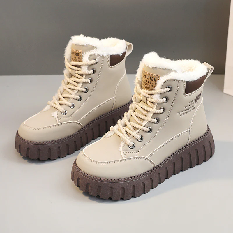 Damen Winterstiefel mit bequemem Fleece-Futter und rutschfester Sohle Heidi Mode - Image 2