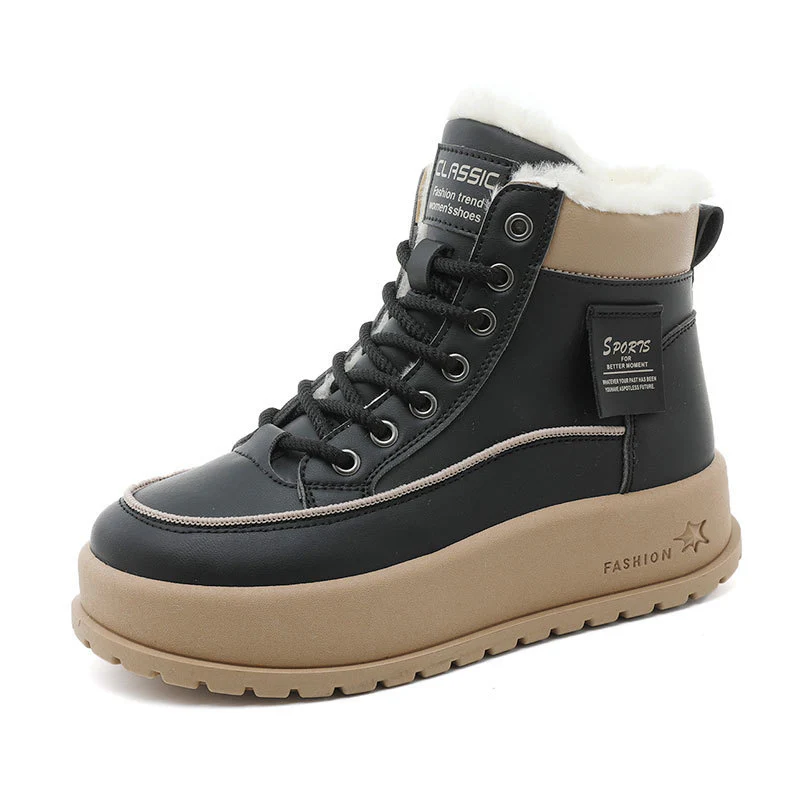 Damen Winterstiefel mit flauschigem Innenfutter und rutschfester Sohle Heidi Mode - Image 5