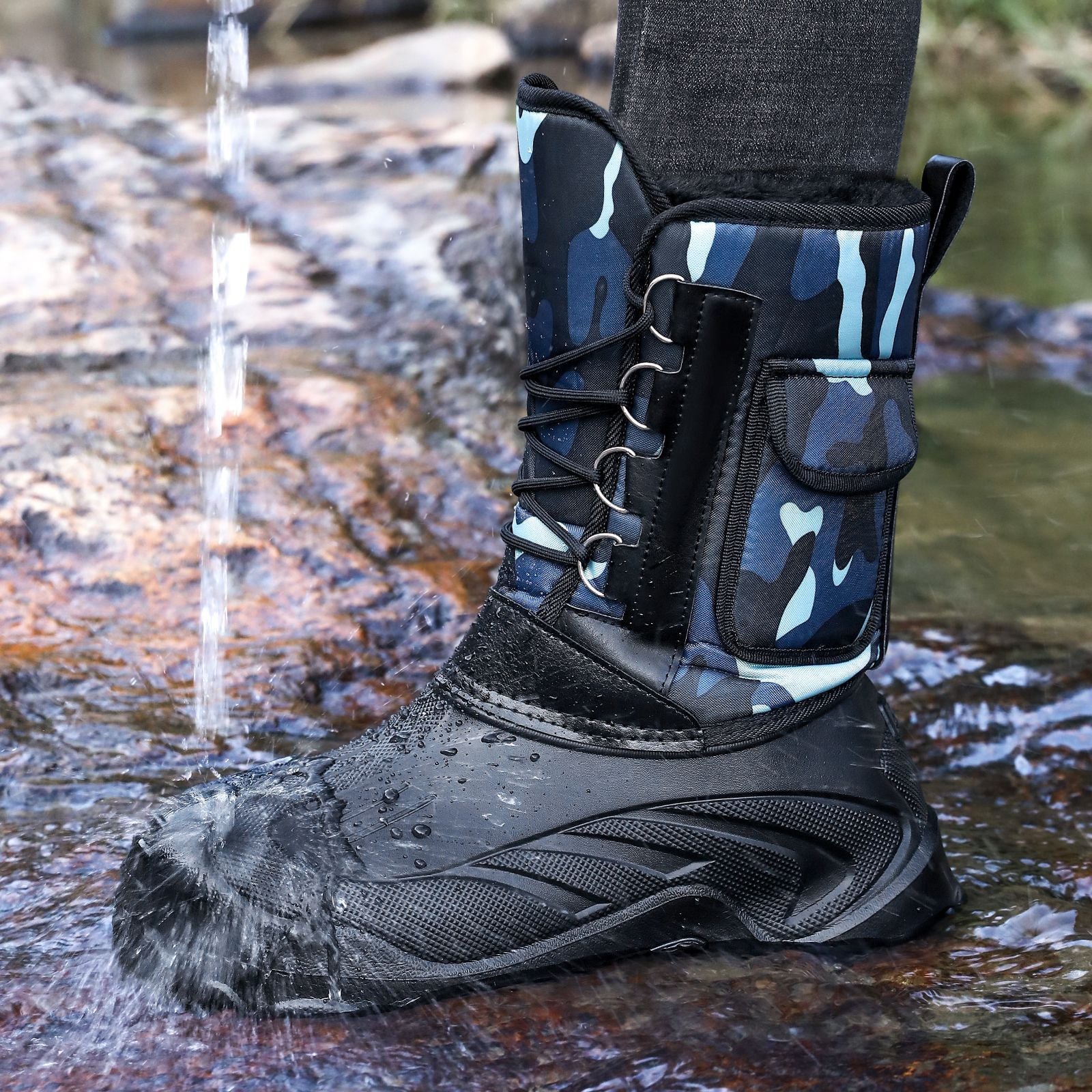 Damen Winterstiefel mit isolierendem Innenfutter und rutschfester Sohle Heidi Mode - Image 4