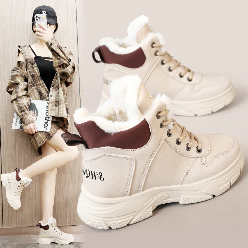 Damen Winterstiefel mit kuscheligem Innenfutter und strapazierfähiger Sohle Heidi Mode - Image 3