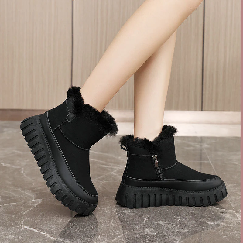Damen Winterstiefel mit luxuriösem Kunstfell und rutschfester Sohle Heidi Mode - Image 2