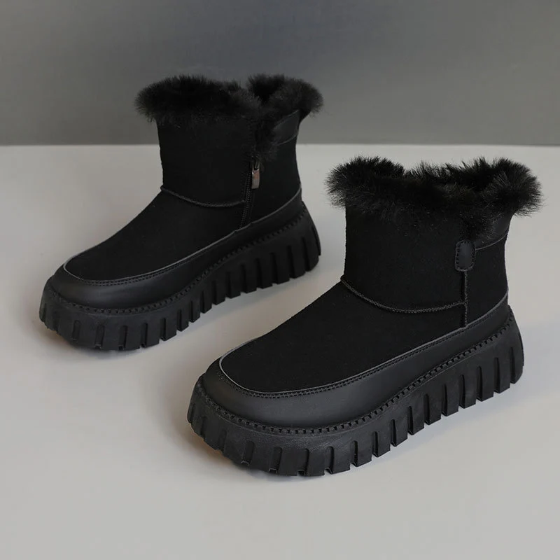 Damen Winterstiefel mit luxuriösem Kunstfell und rutschfester Sohle Heidi Mode - Image 7