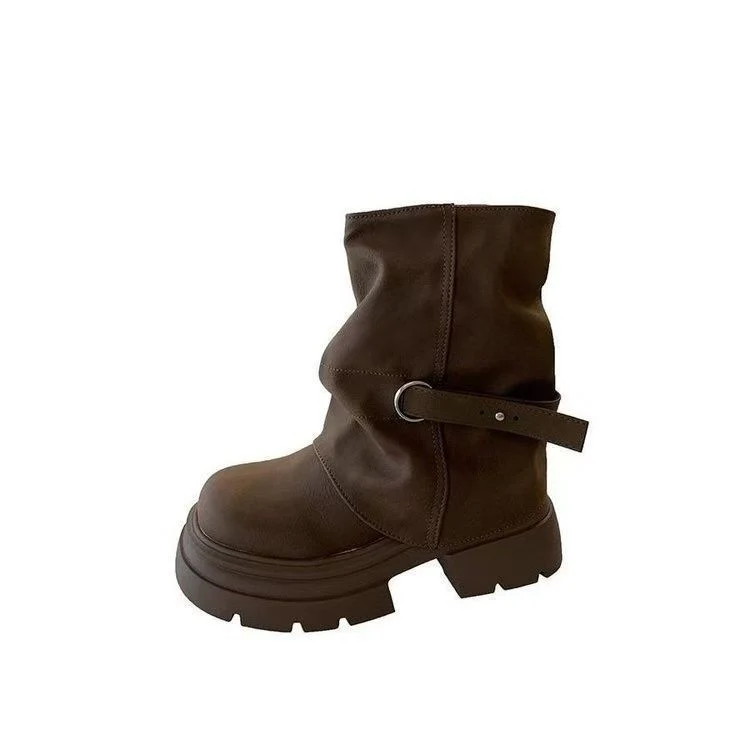 Damen Winterstiefel mit modischem Design und robuster Sohle Heidi Mode - Image 5
