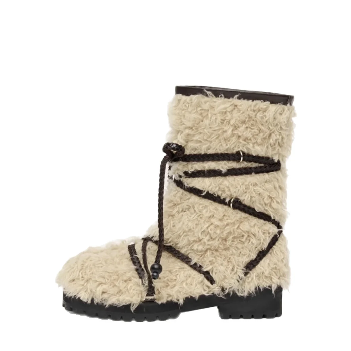 Damen Winterstiefel mit strapazierfähigem Obermaterial und kuscheligem Innenfutter Heidi Mode - Image 5