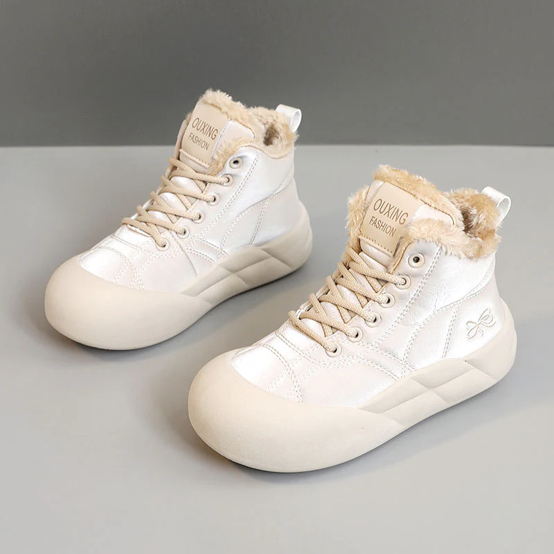 Damen Winterstiefel mit warmem Kunstfell und rutschfester Sohle Heidi Mode - Image 8