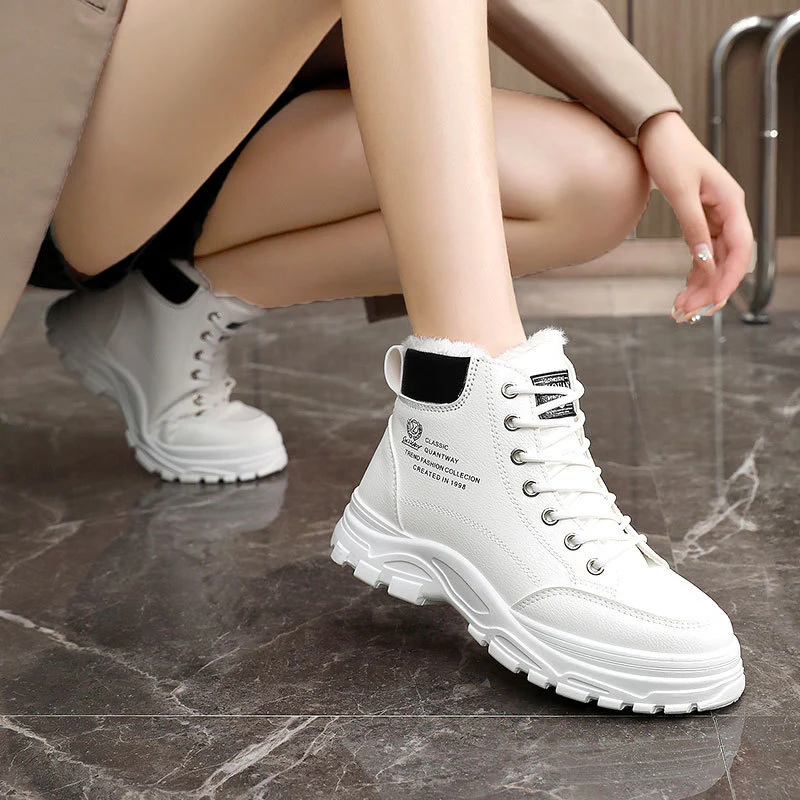 Damen Winterstiefel mit weichem Fleece-Futter und robustem Profil Heidi Mode - Image 4