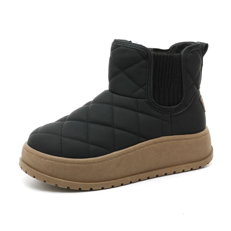 Damen Winterstiefeletten mit isolierender Wattierung und rutschfester Sohle Heidi Mode - Image 5