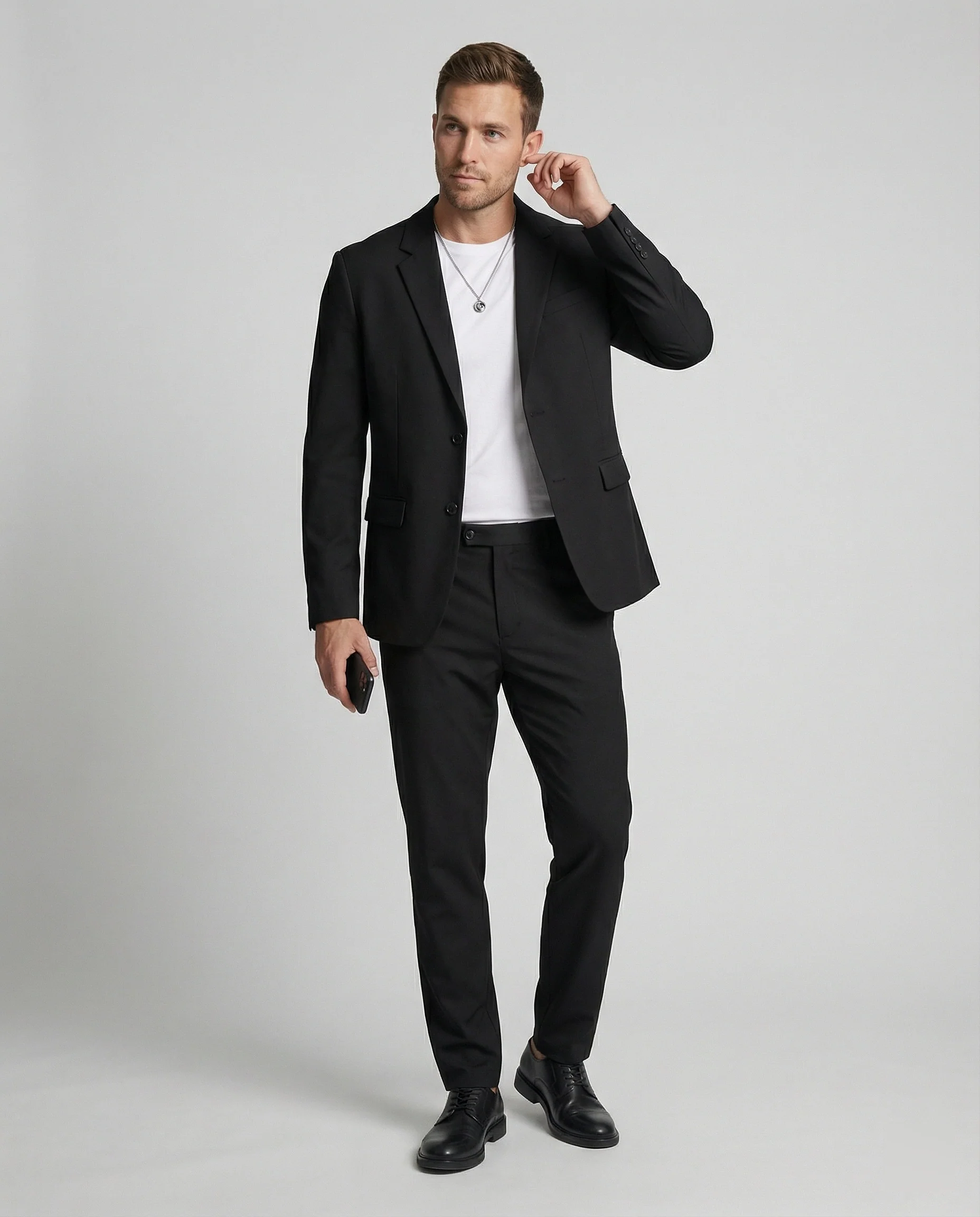Eleganter Herren Freizeit Blazer Sakko für Herbst und Frühjahr - Image 3