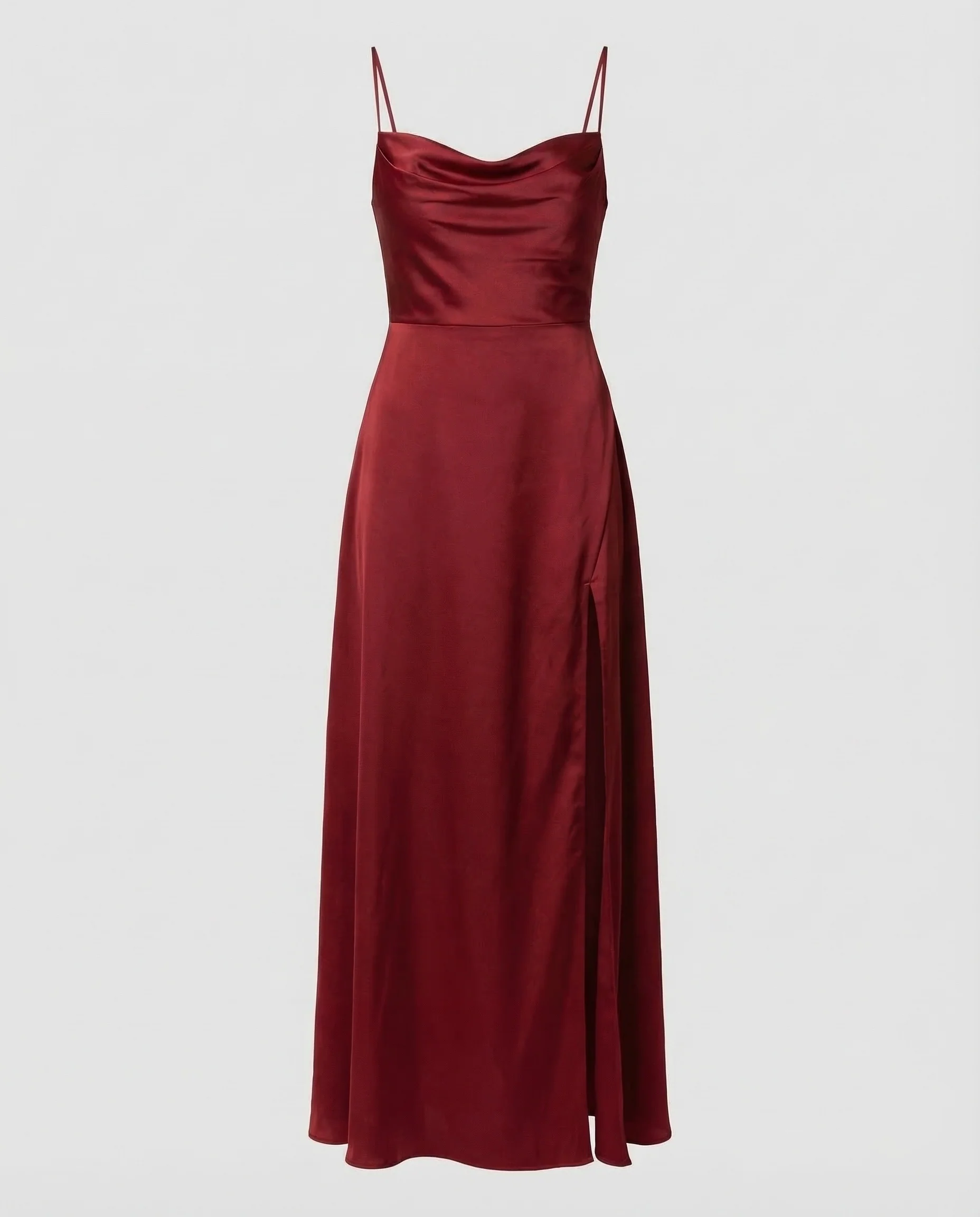 Elegantes Seiden-Maxikleid für Damen mit fließendem Schnitt für besondere Anlässe | Heidi-Mode - Image 4