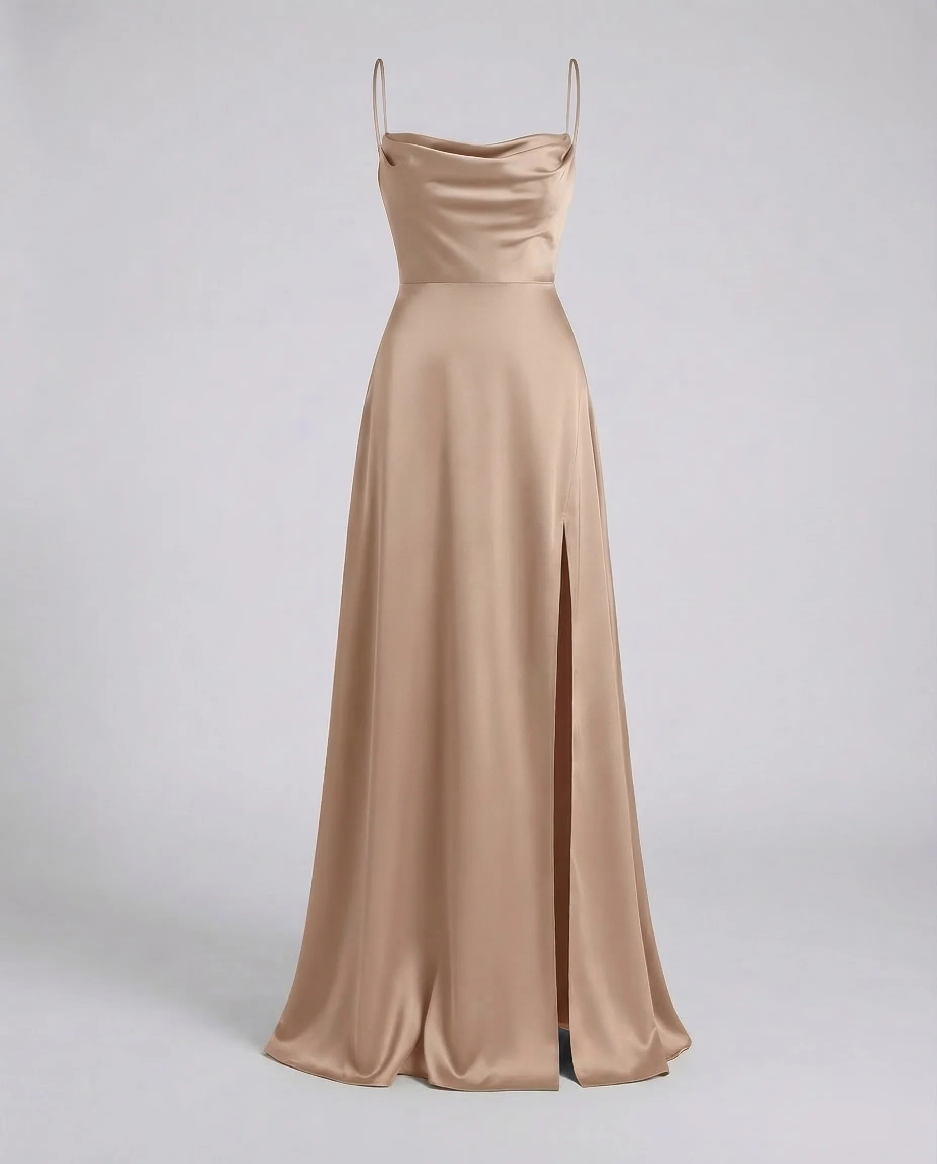 Elegantes Seiden-Maxikleid für Damen mit fließendem Schnitt für besondere Anlässe | Heidi-Mode - Image 9