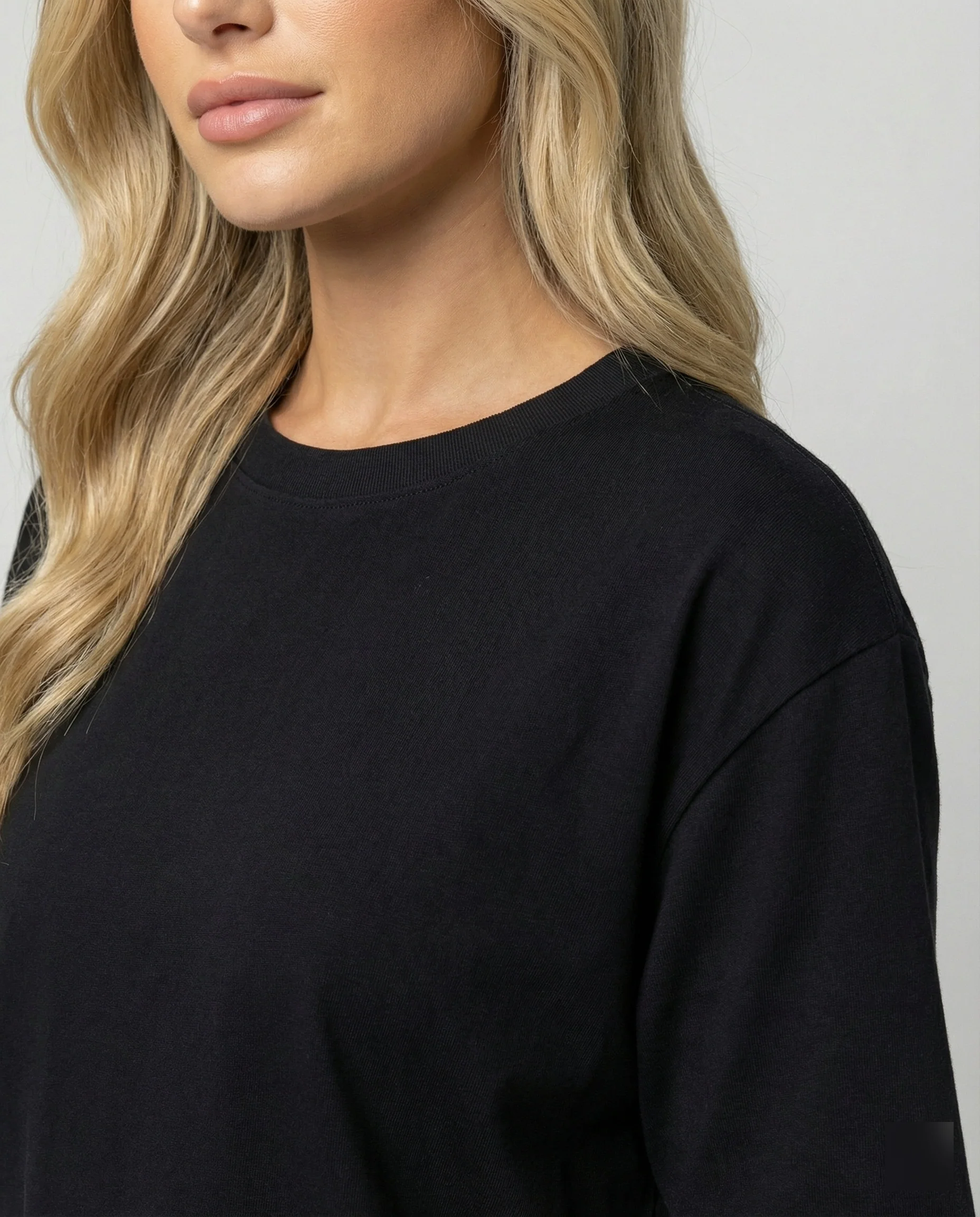 Elegantes Damen Seiden-T-Shirt Kurzarm Elastisch Rundhals Sommer Oberteil Weiß - Image 2