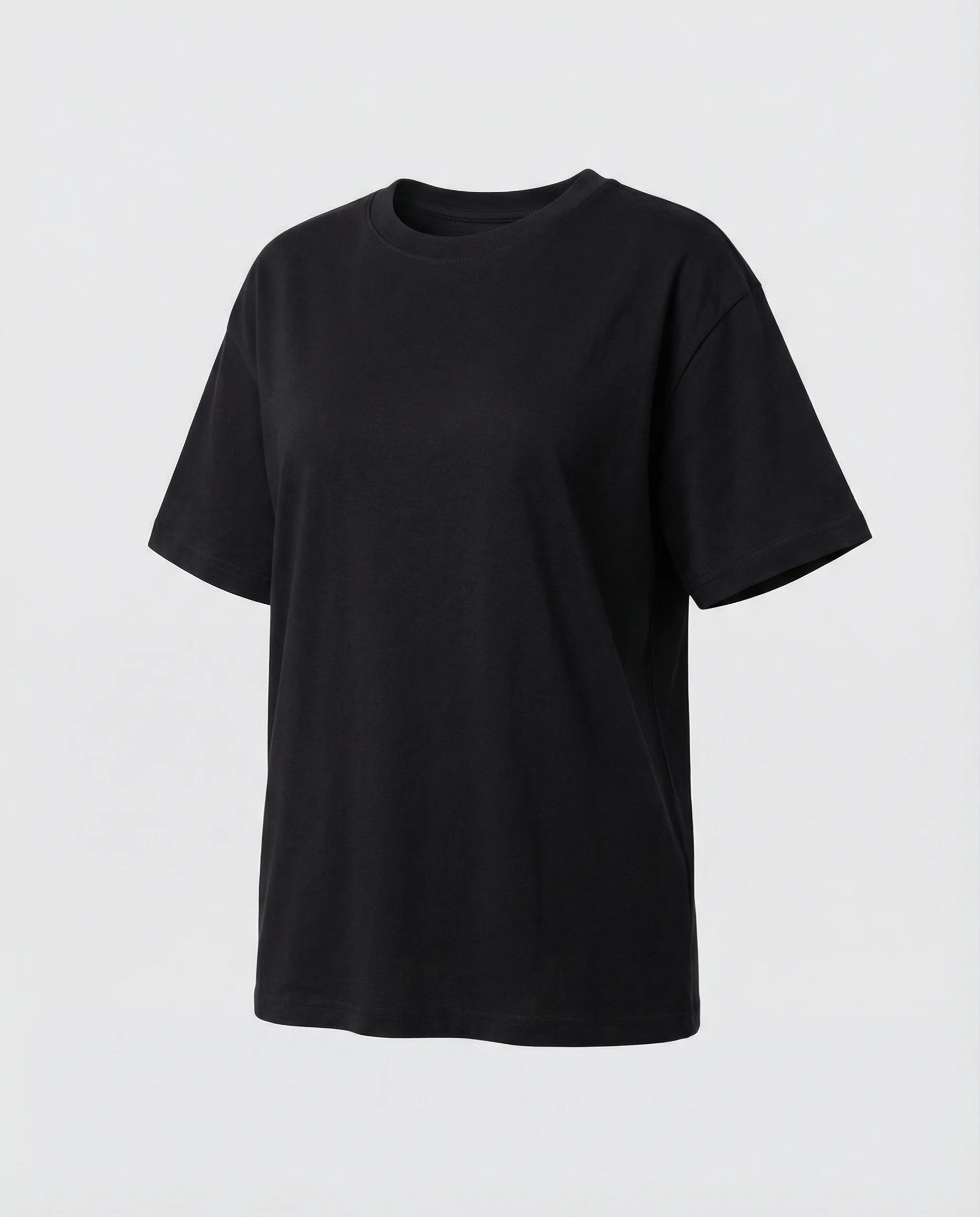 Elegantes Damen Seiden-T-Shirt Kurzarm Elastisch Rundhals Sommer Oberteil Weiß - Image 5