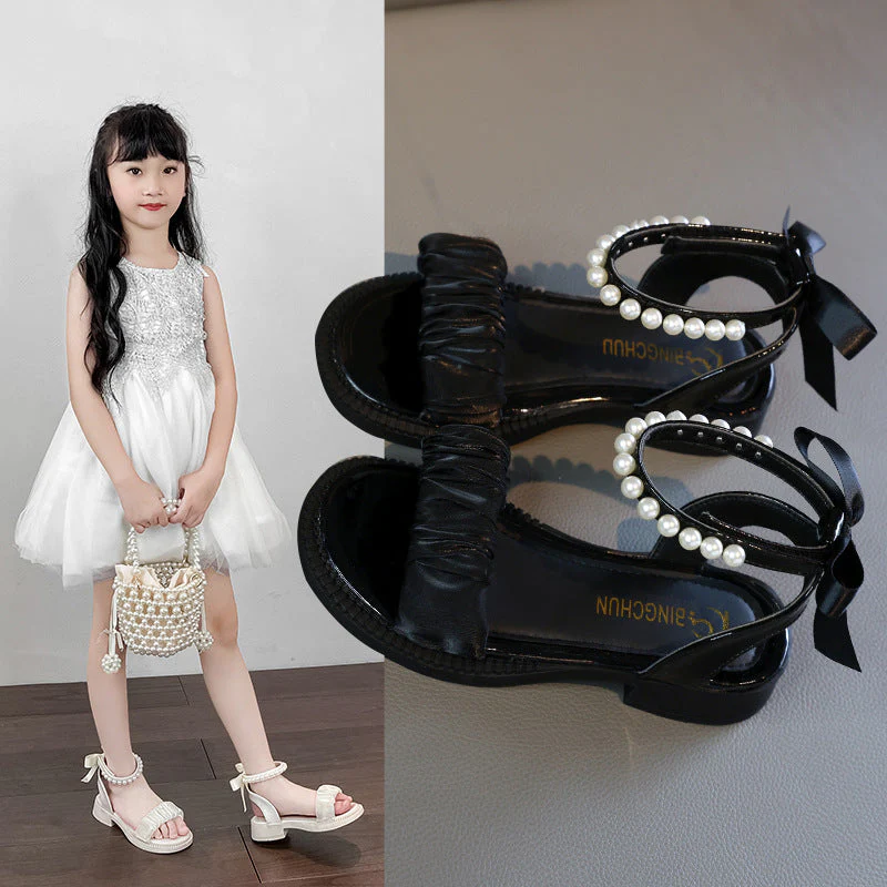 Damen Elegante Perlen-Besetzte Knöchelriemen Sandalen Heidi-Mode - Image 4