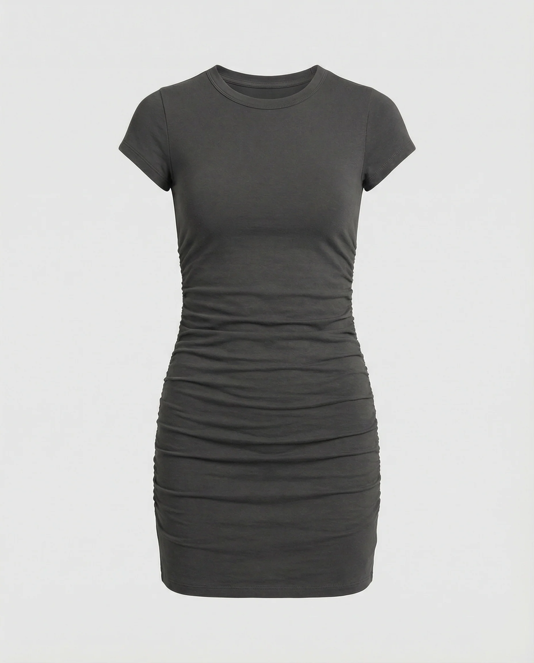 Figurbetontes Mini-Kleid mit Raffungen für den Sommer - Image 11