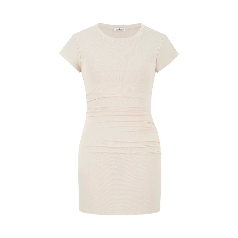 Figurbetontes Mini-Kleid mit Raffungen für den Sommer - Image 5