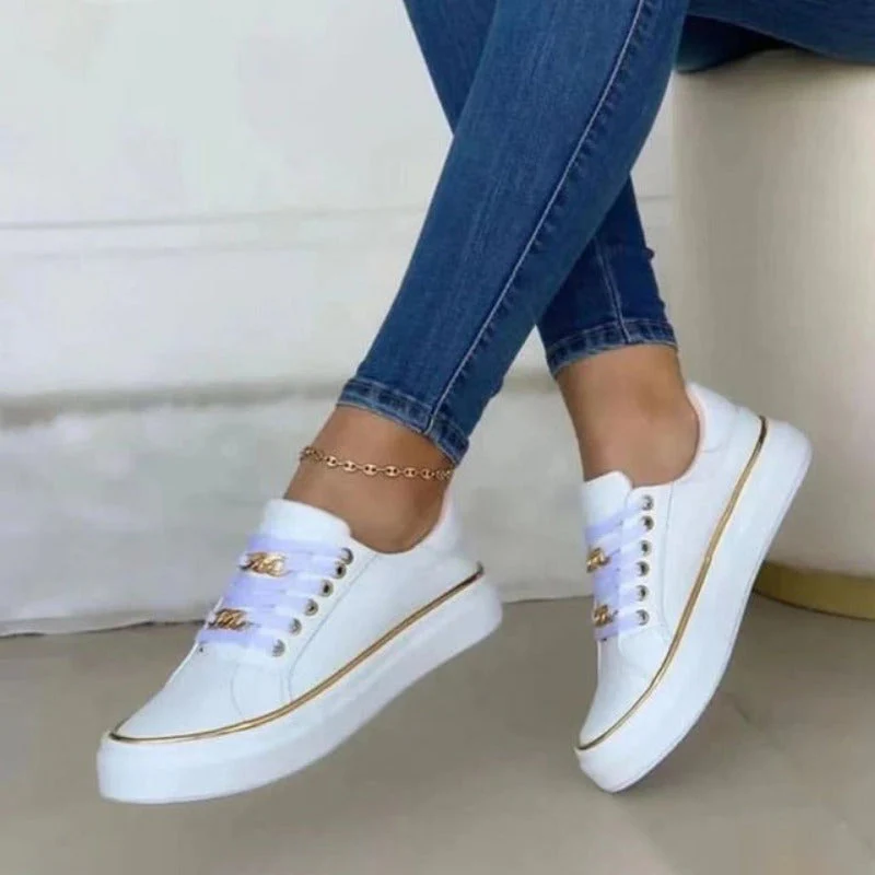 Damen Sneakers | Bequem | Schnürschuhe | Sneakers für den täglichen Gebrauch | Damenschuhe Heidi Mode - Image 2