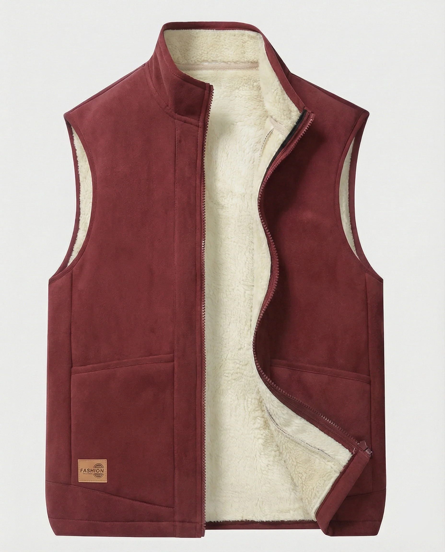 Gefütterte Winterweste Herren - Image 7