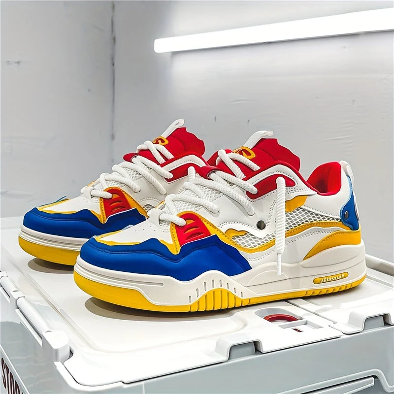 Lässige Sportschuhe mit geometrischem Muster Heidi Mode - Image 12