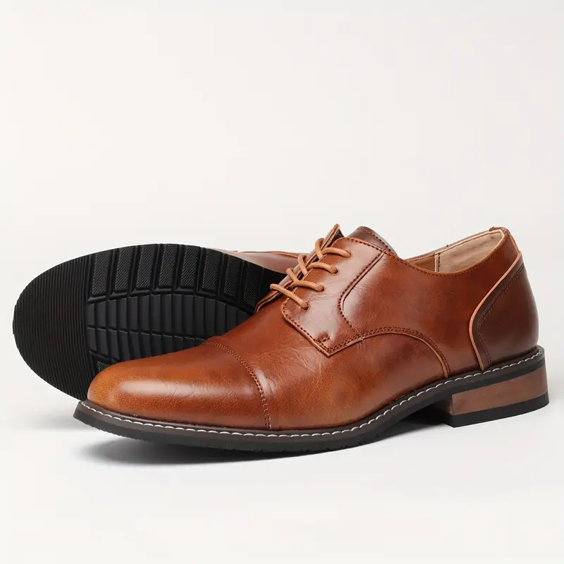 solide vintage-derby-schuhe für herren Heidi Mode - Image 2