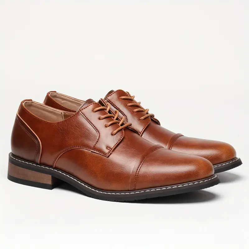 solide vintage-derby-schuhe für herren Heidi Mode - Image 6