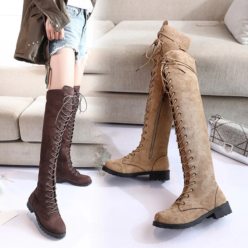 Heidi Knie Stiefel | Sexy, kantig und auch bequem Heidi Mode - Image 2