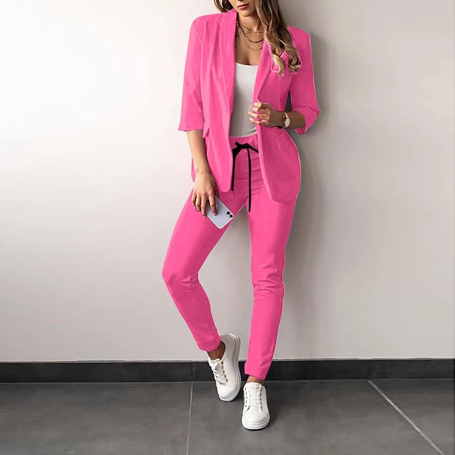 Heidi-Mode | 2-Teiliger Damenanzug Stilvoller Blazer und Hose für Damen - Image 7