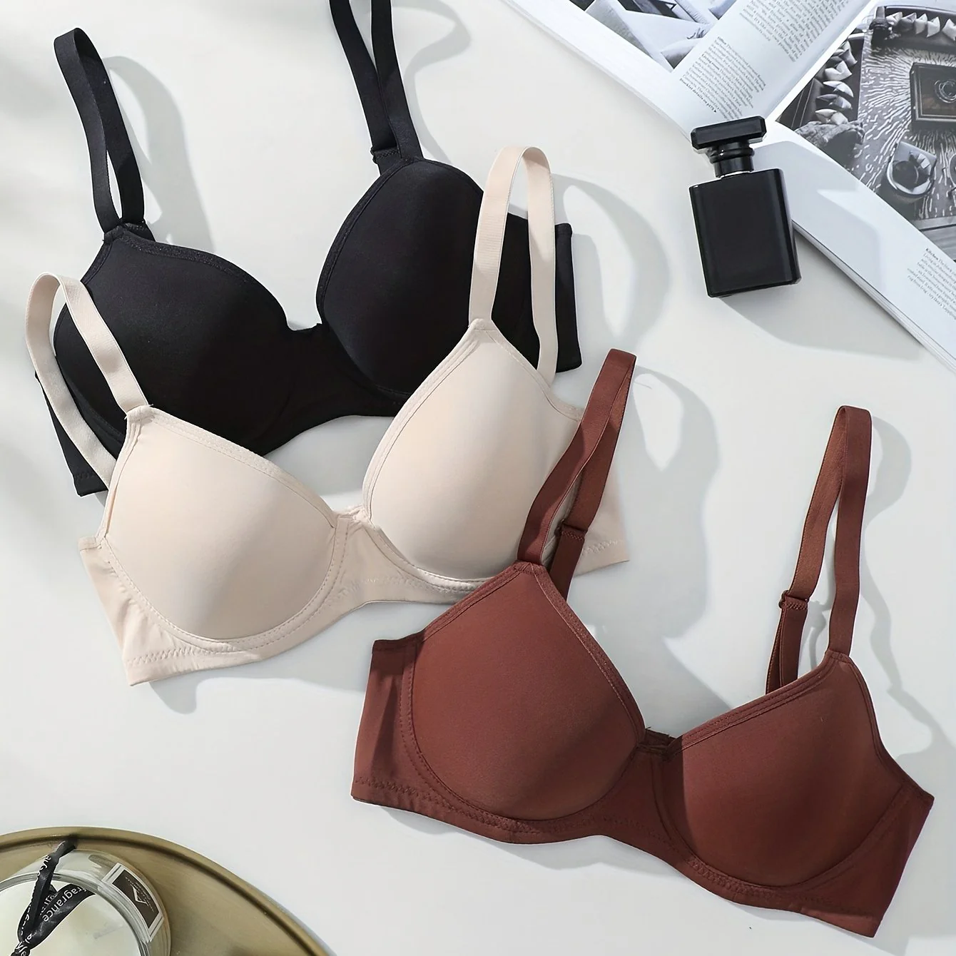 Heidi-Mode | 3 Teilig Nahtlos Anti Ablehnung Push Up Bh - Image 9