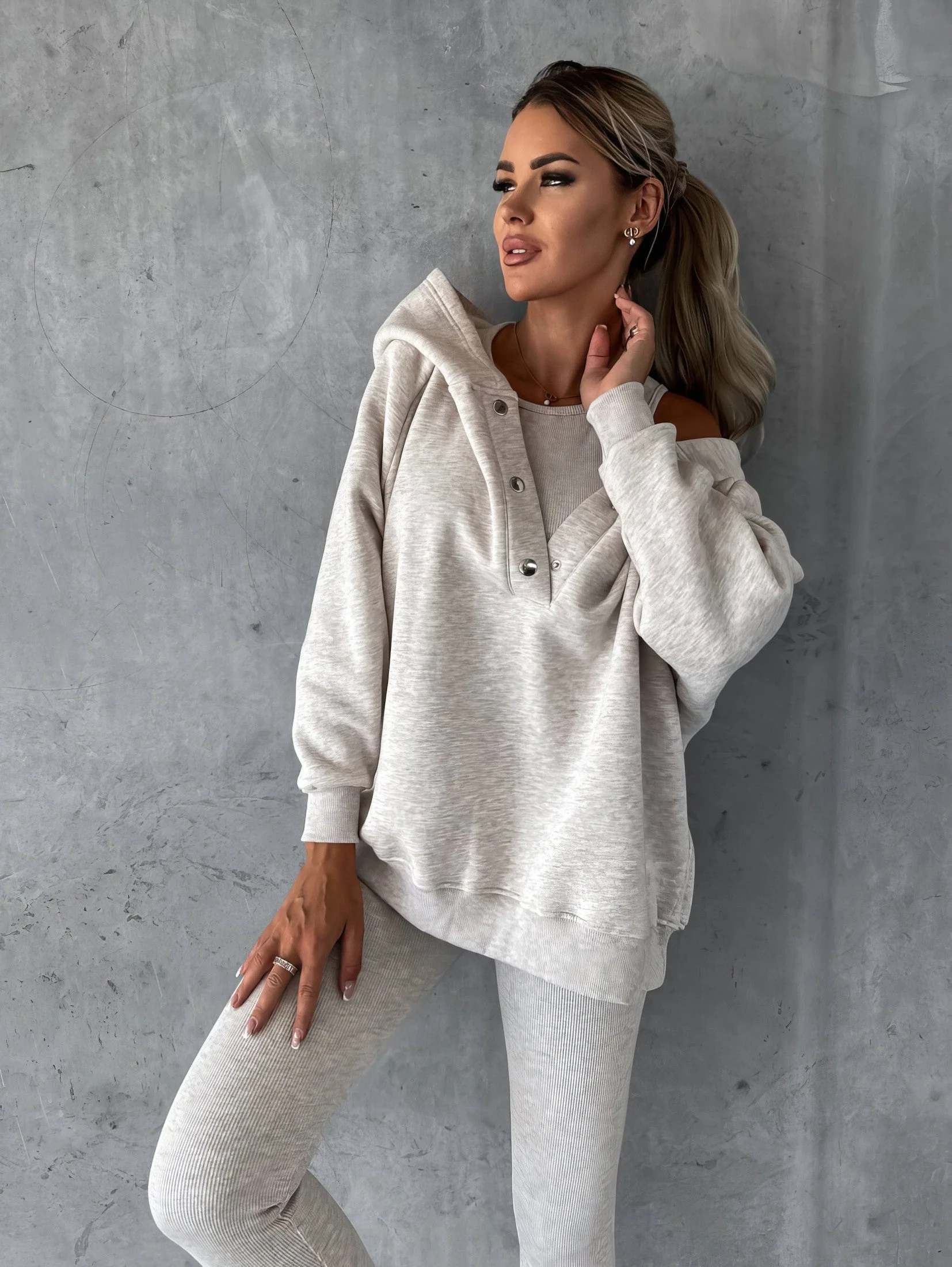 Heidi-Mode | 3 Teiliges Gemütliches Lounge Satz für Frauen - Image 8