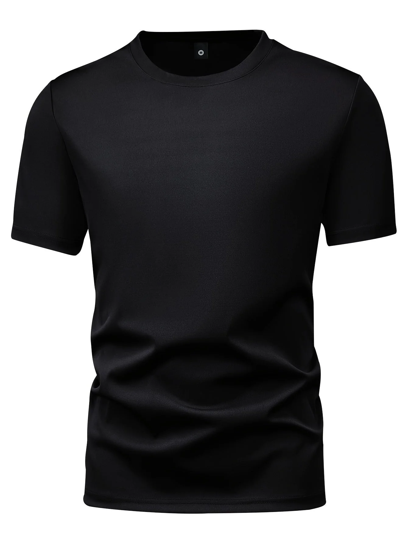 Heidi-Mode | 3Er Pack Herren T-Shirts mit Kurzen Ärmeln, Sommerliche Einfarbige Farbe - Image 4