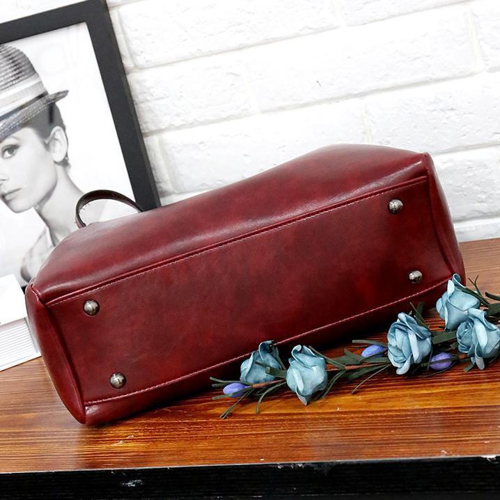 Heidi-Mode | 4 Teiliges Weinlese Handtaschensatz für Damen - Image 12